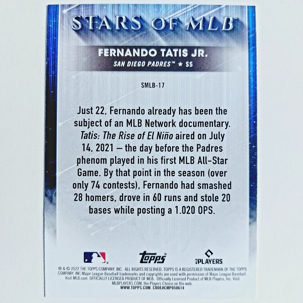 San Diego Padres (Fernando Tatis Jr) - BKBL [23_FTJ1] - Picture 3 of 3